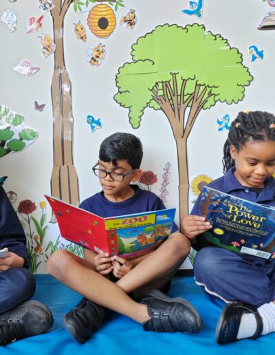 Kids Academy Africa Reading Corner
