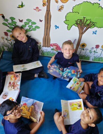 Kids Academy Africa Reading Corner
