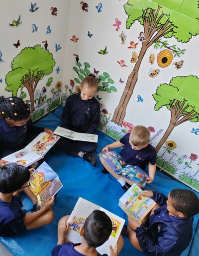 Kids Academy Africa Reading Corner