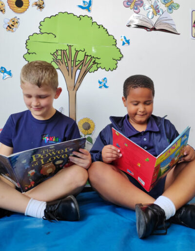 Kids Academy Africa Reading Corner